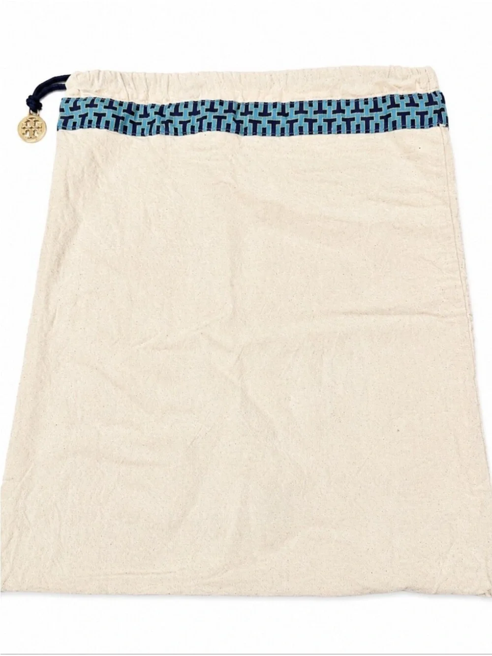 Tory Burch Cream Drawstring Dust Bag GUC